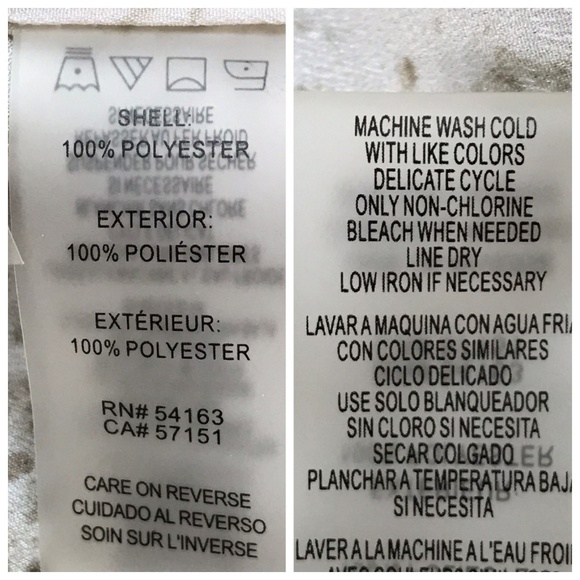 Calvin Klein Womens Blouse Button Front Mock Neck - Picture 8 of 8